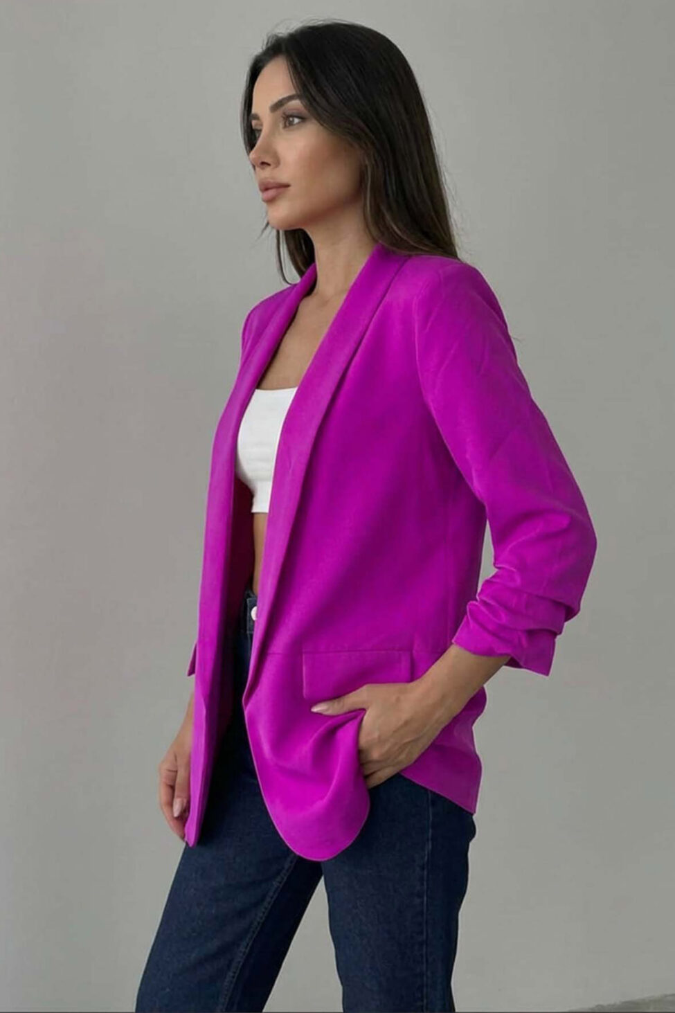 Leni σακάκι magenta - Image 2