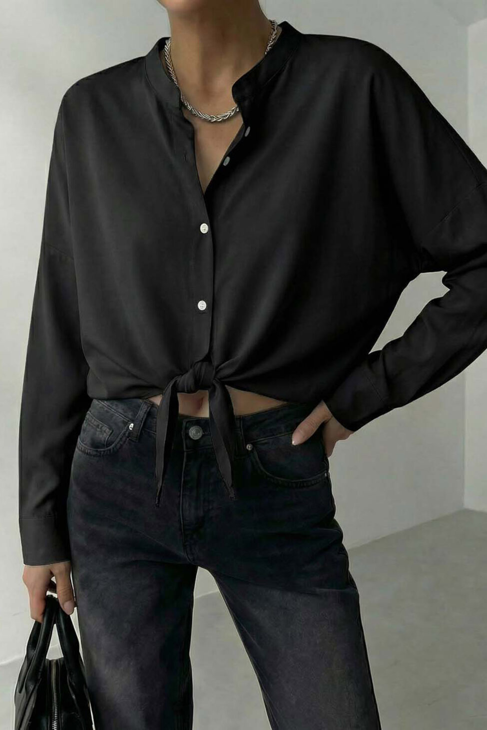 Maelis πουκάμισο καφέ - Image 2