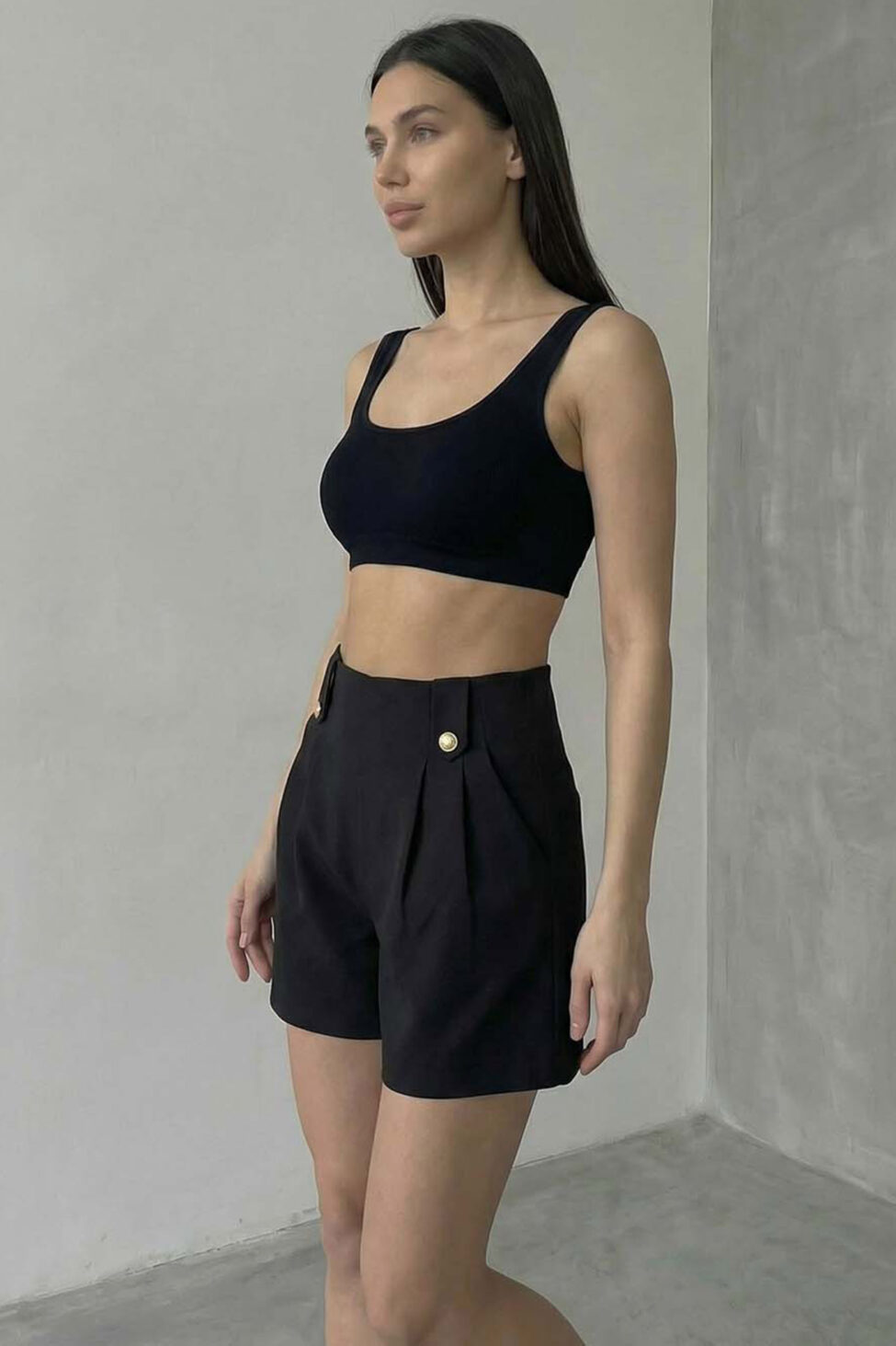 Maeve σορτς μαύρο - Image 2