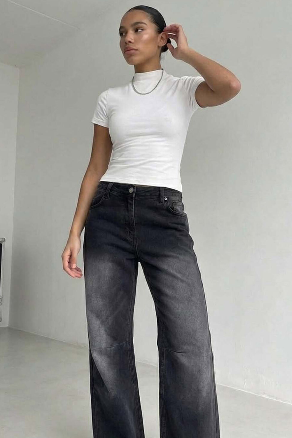 Mascha κοντομάνικο τοπ λευκό - Image 2