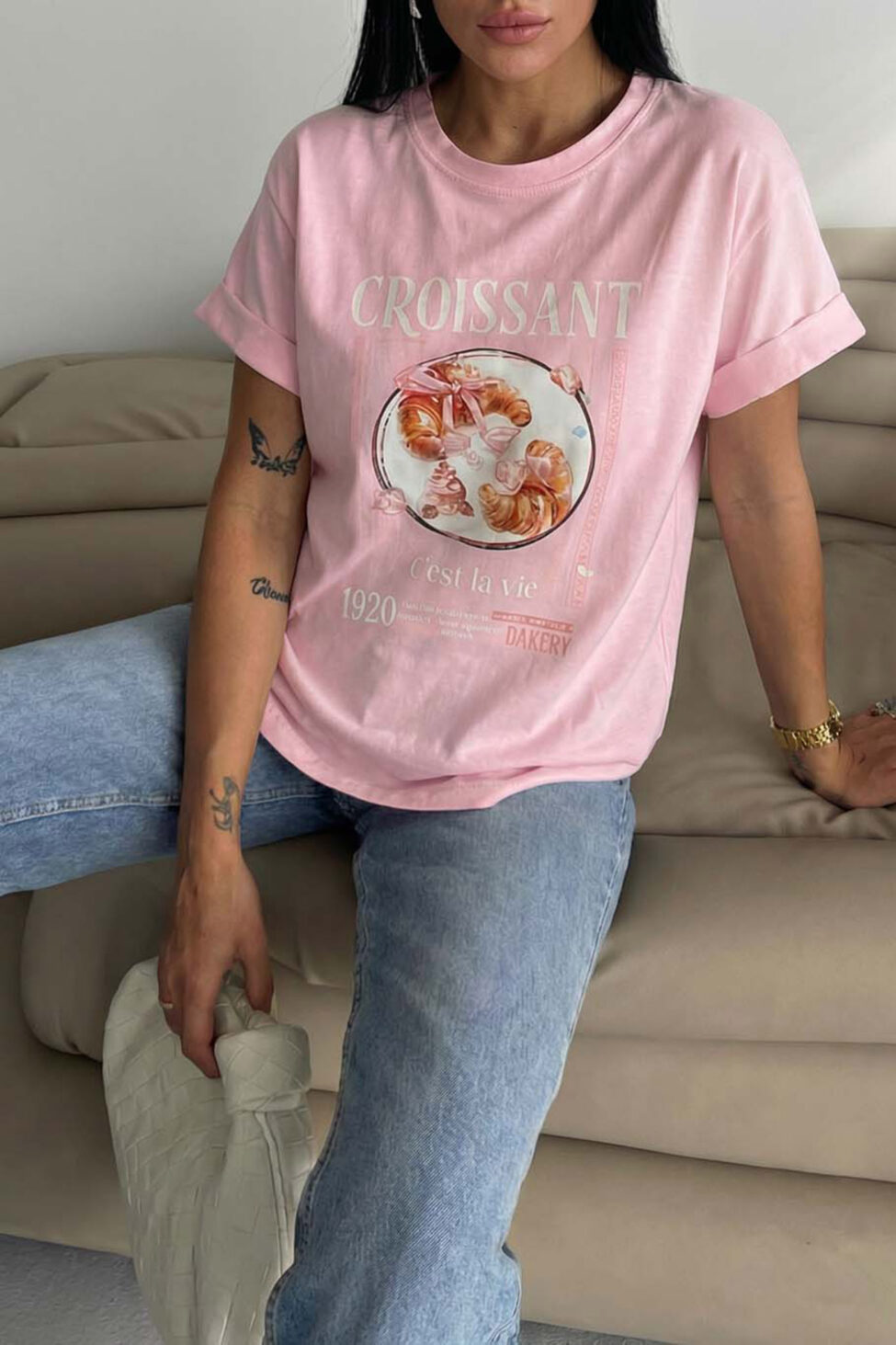 Montmartre t-shirt ροζ - Image 2