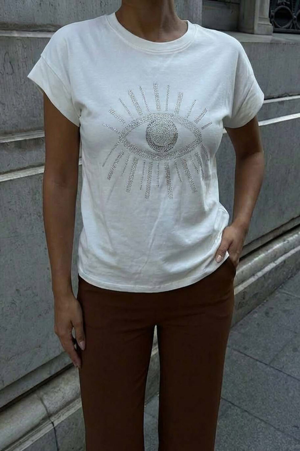 Nazar t-shirt λευκό - Image 2