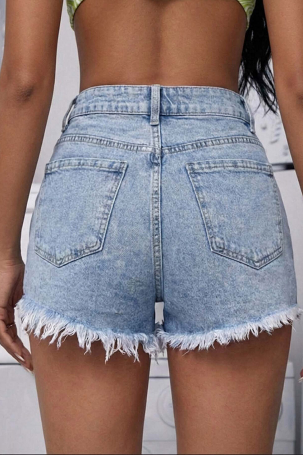 Shifta τζιν σορτς μπλε - Image 2