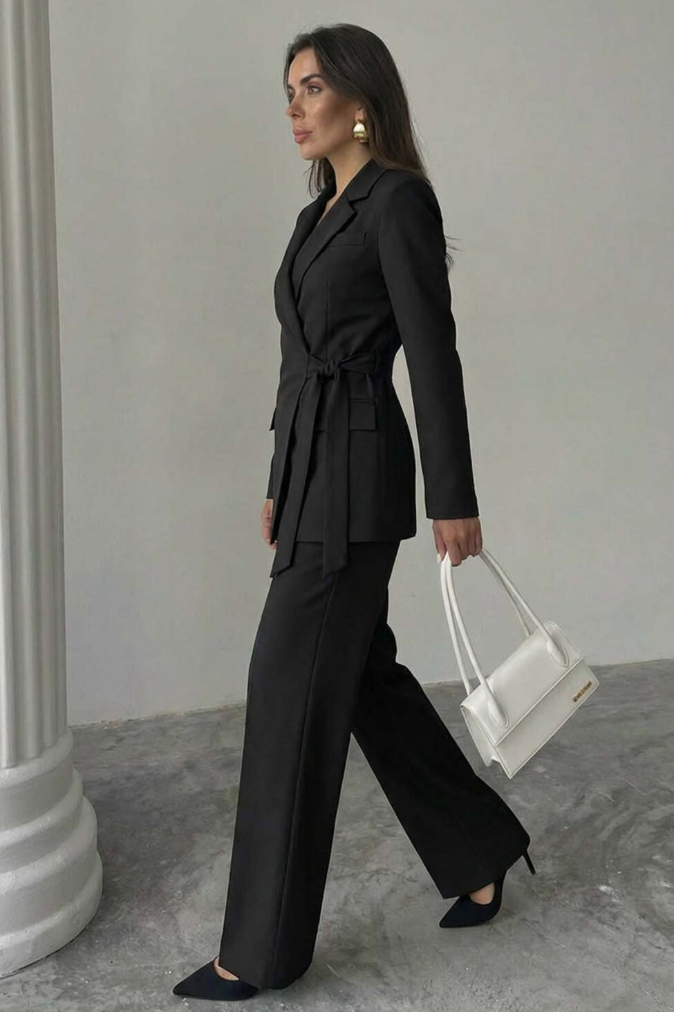 Tagger σετ σακάκι παντελόνι μαύρο - Image 2