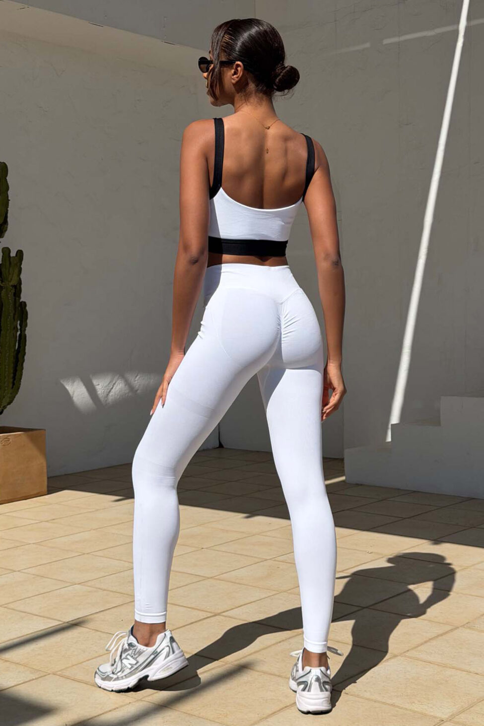 Torde σετ τοπ - κολάν λευκό - Image 2