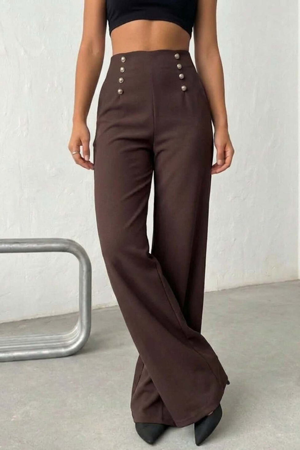 Unbutton παντελόνι καφέ - Image 2