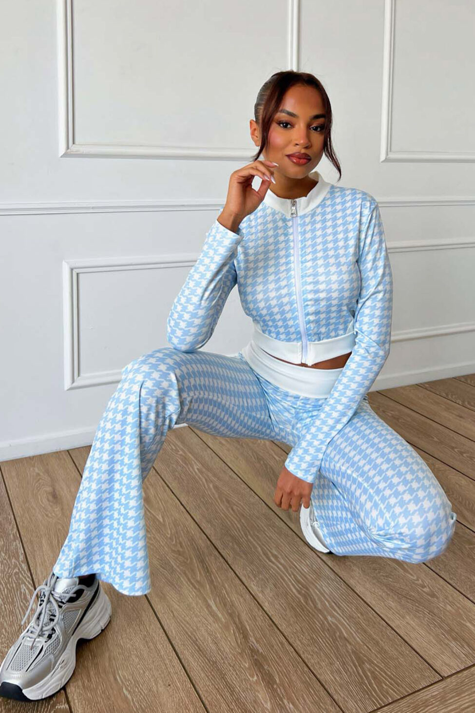 Vixen σετ κροπ ζακέτα με κολάν σιελ - Image 4