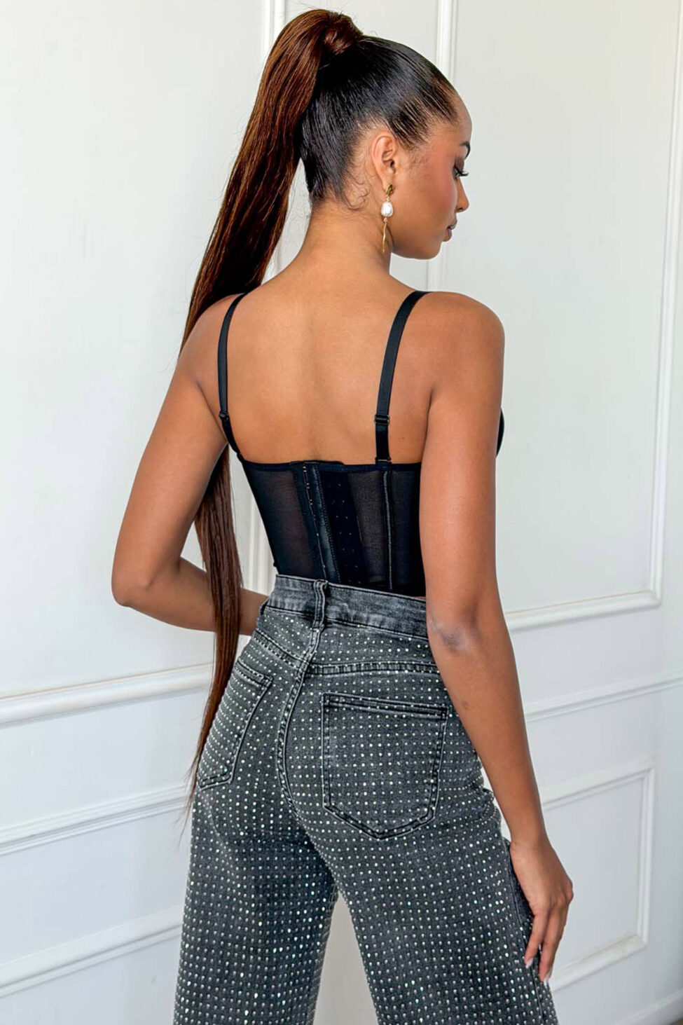 Kelly κορσές μαύρο - Image 3