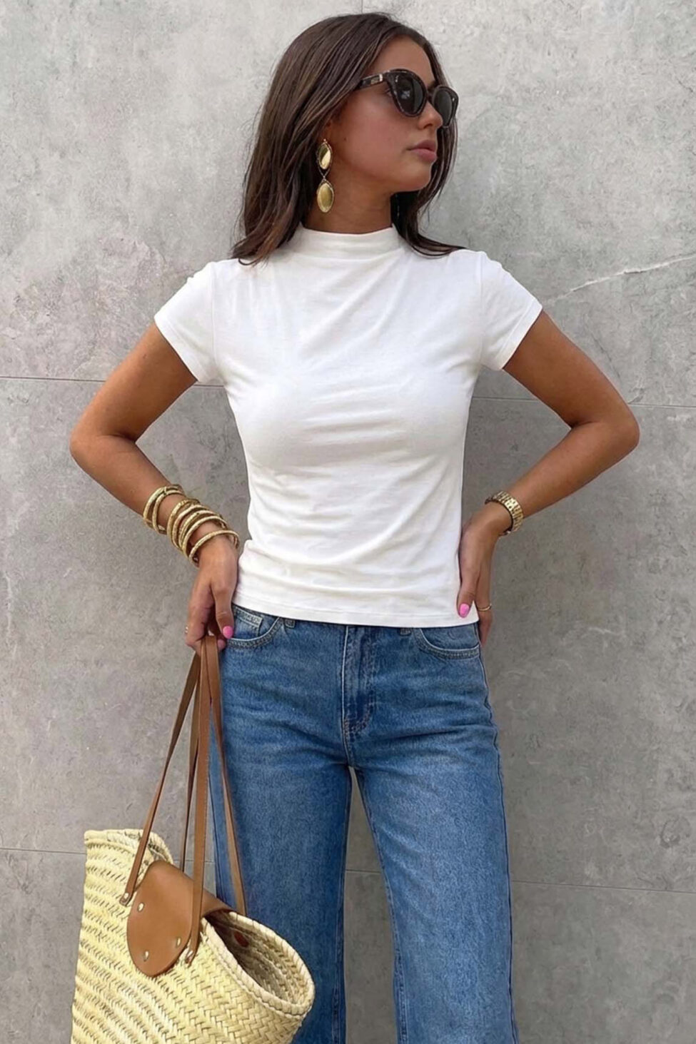 Agafia μπλούζα λευκό - Image 2