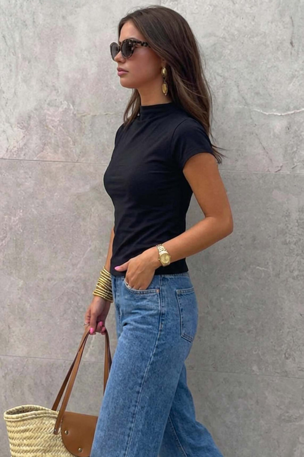 Agafia μπλούζα μαύρο - Image 2