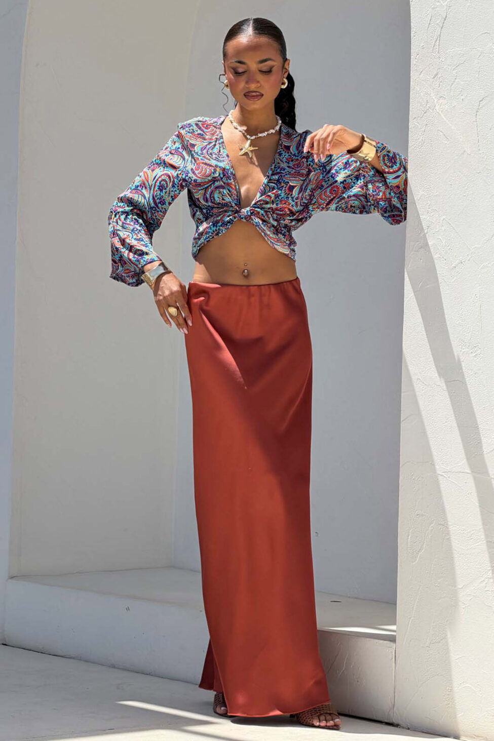 Bali σετ τοπ φούστα εκάι - Image 2