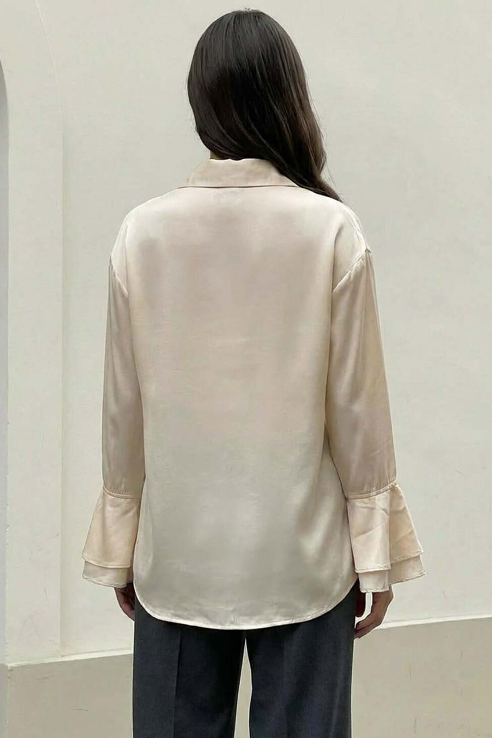 Bonnie πουκάμισο μπεζ - Image 2