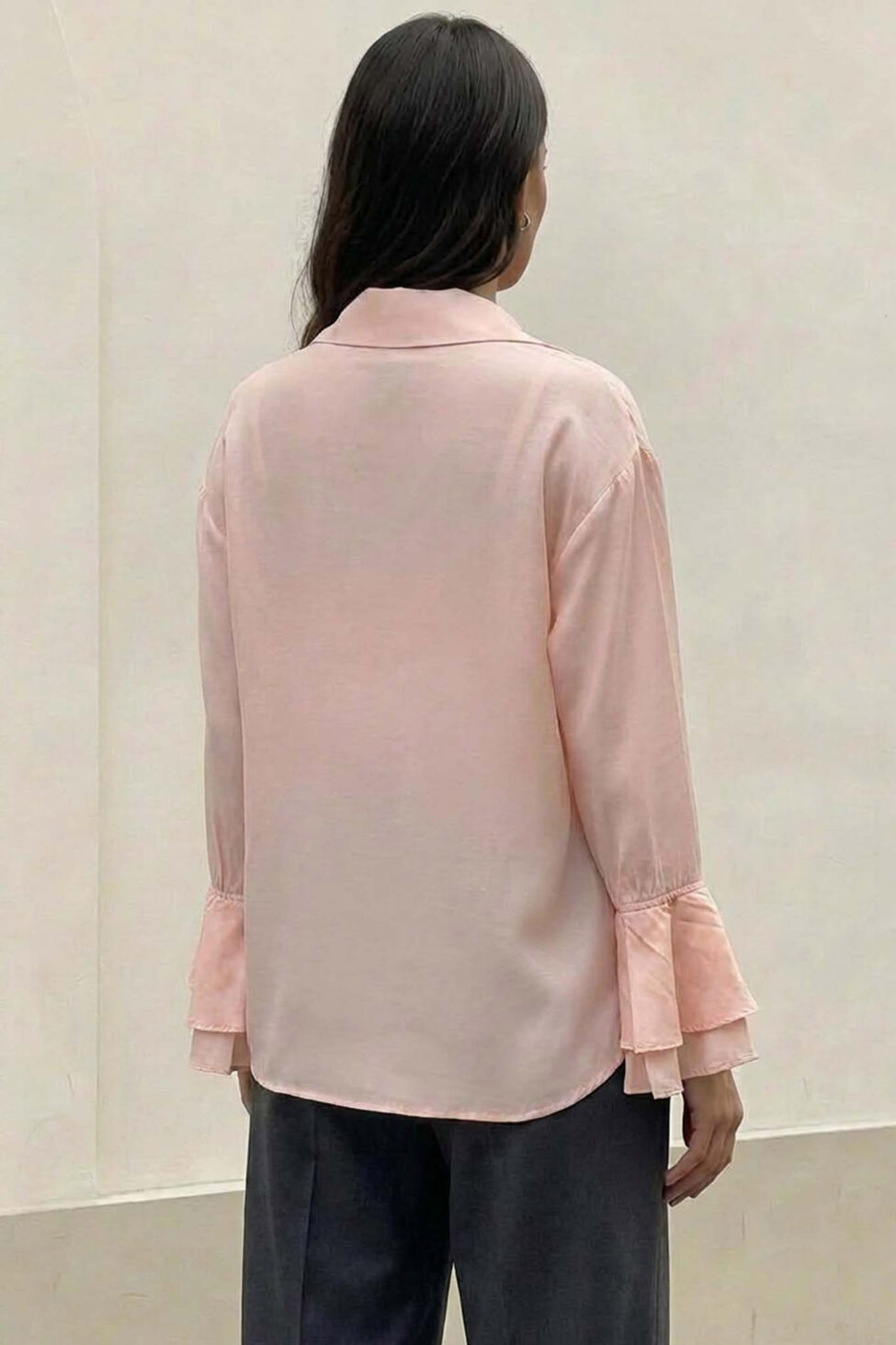 Bonnie πουκάμισο σομόν - Image 2