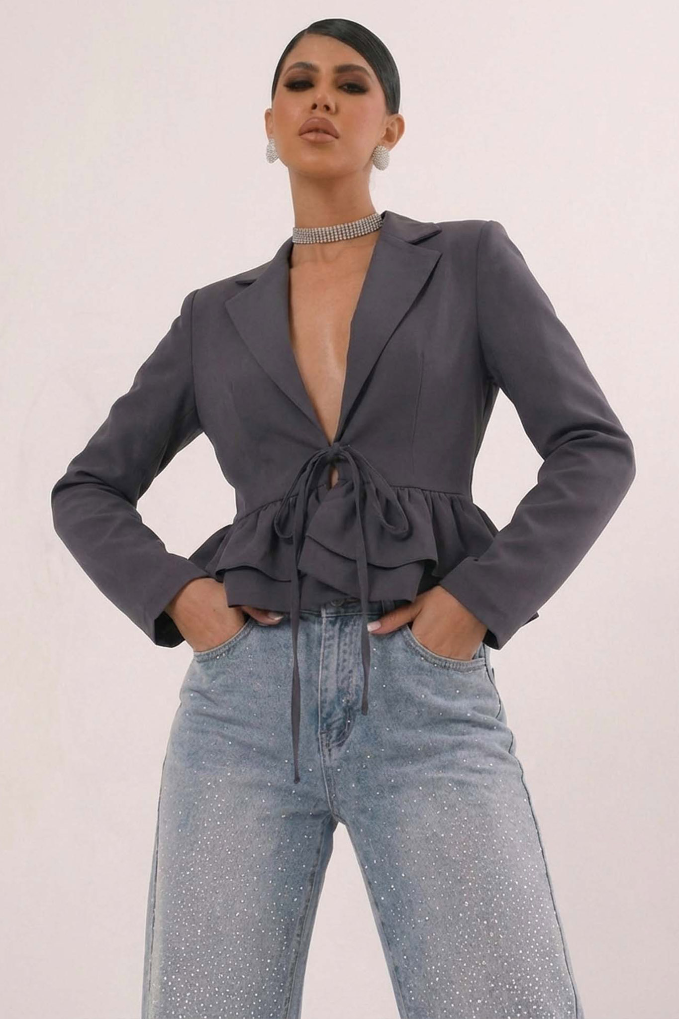 Cusack ζακέτα σακάκι γκρι σκούρο Cusack ζακέτα σακάκι γκρι σκούρο - Image 1