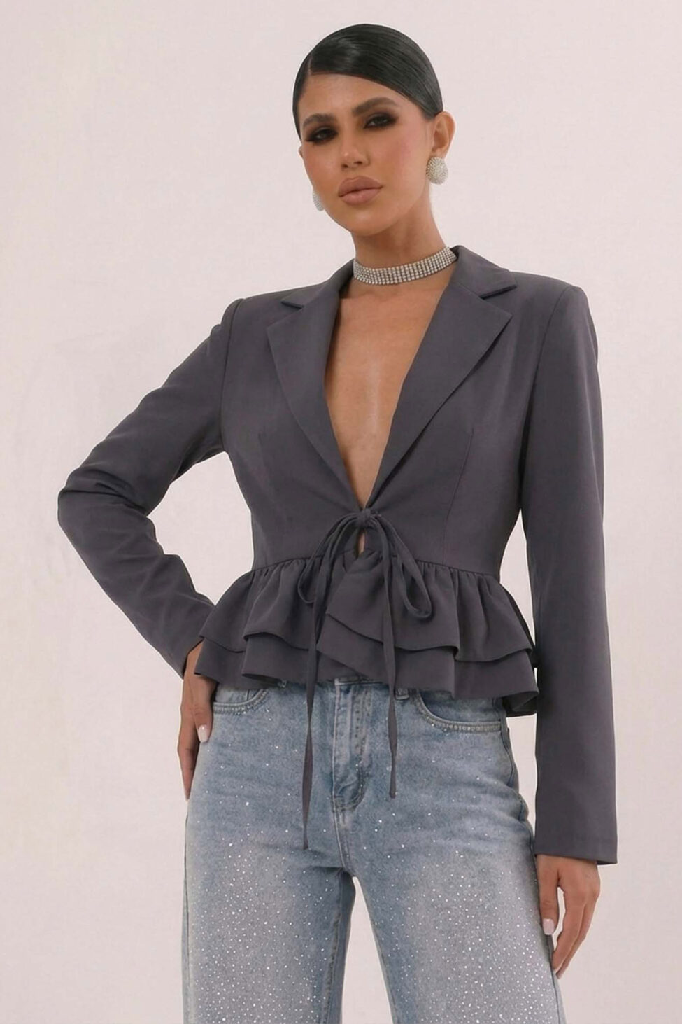 Cusack ζακέτα σακάκι γκρι σκούρο - Image 2