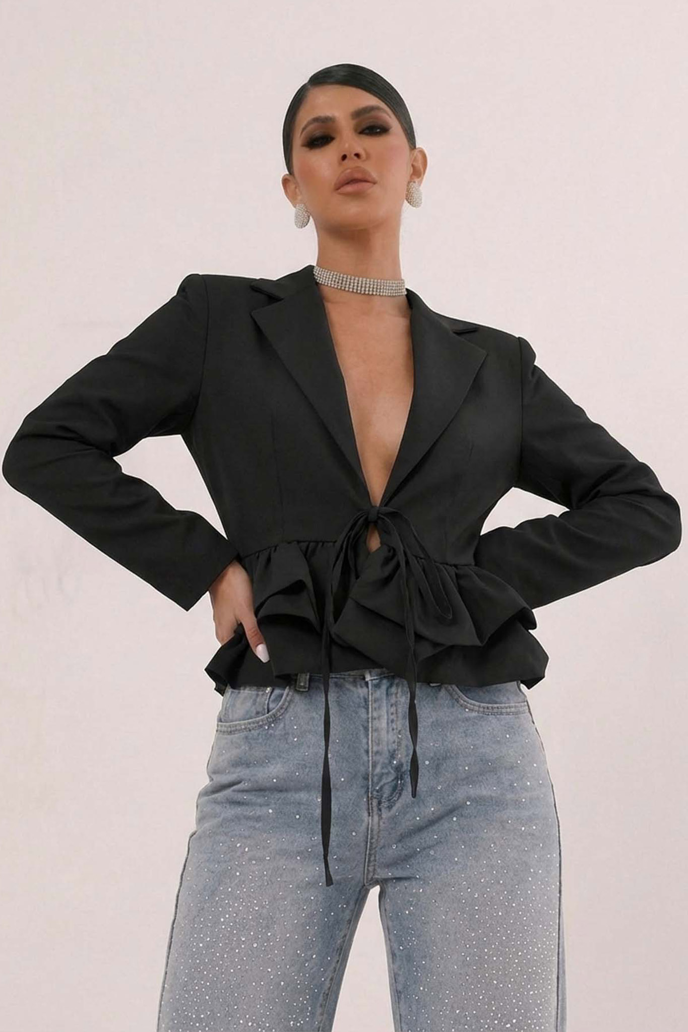 Cusack ζακέτα σακάκι μαύρο Cusack ζακέτα σακάκι μαύρο - Image 1