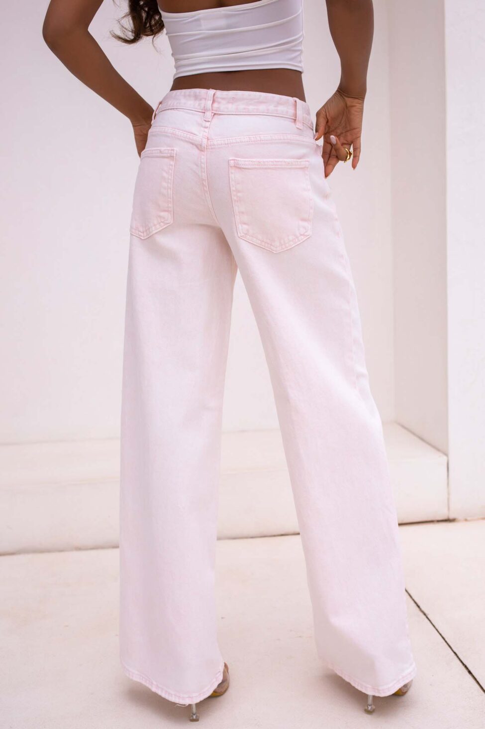 Cutra τζιν παντελόνι ροζ - Image 3