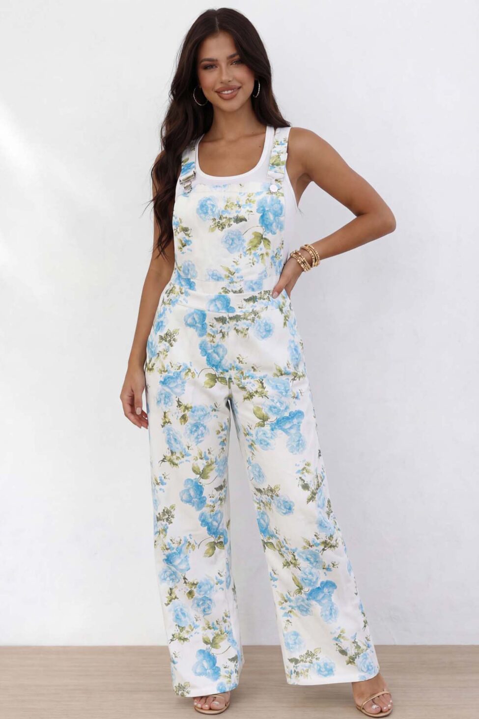 Dalida σαλοπέτα φλοράλ γαλάζιο - Image 2