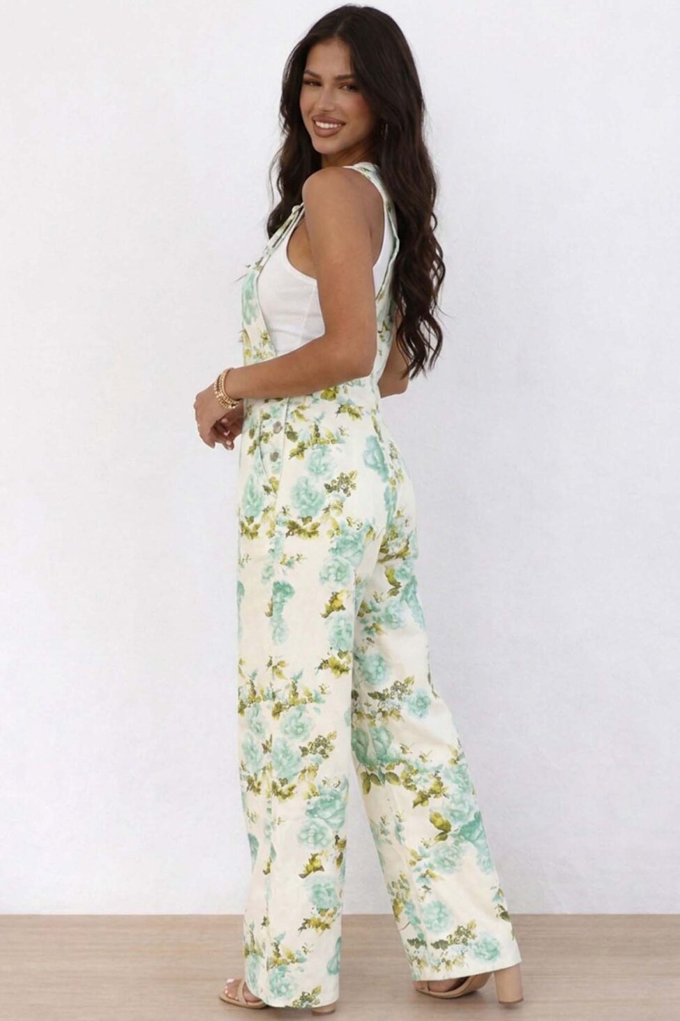 Dalida σαλοπέτα φλοράλ πράσινο - Image 2