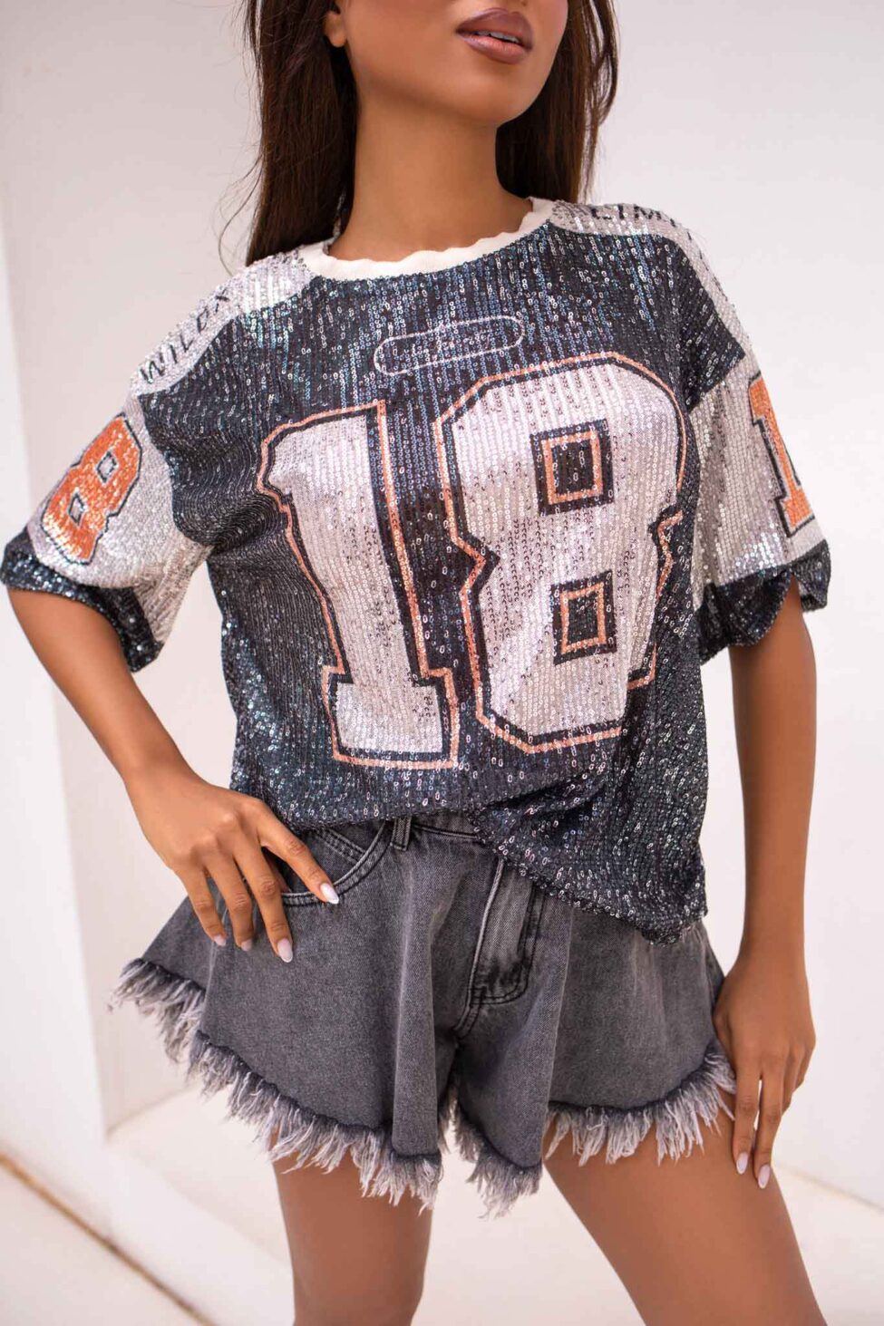 Ebony σορτς γκρι - Image 2