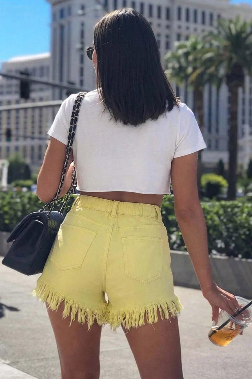 Ebony σορτς κίτρινο - Image 2