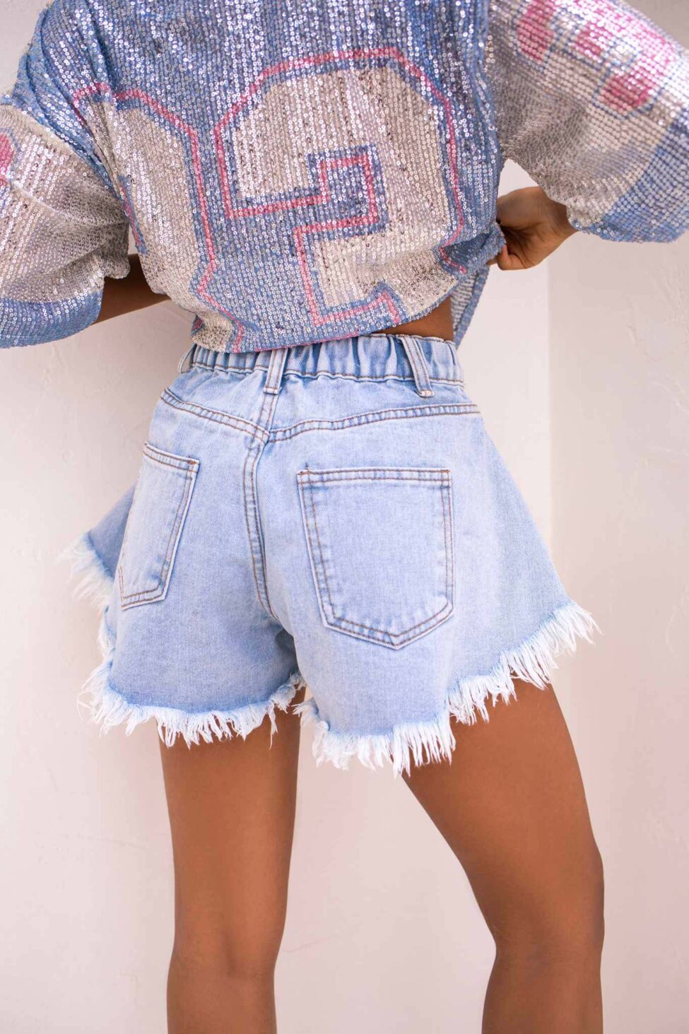 Ebony σορτς μπλε - Image 3