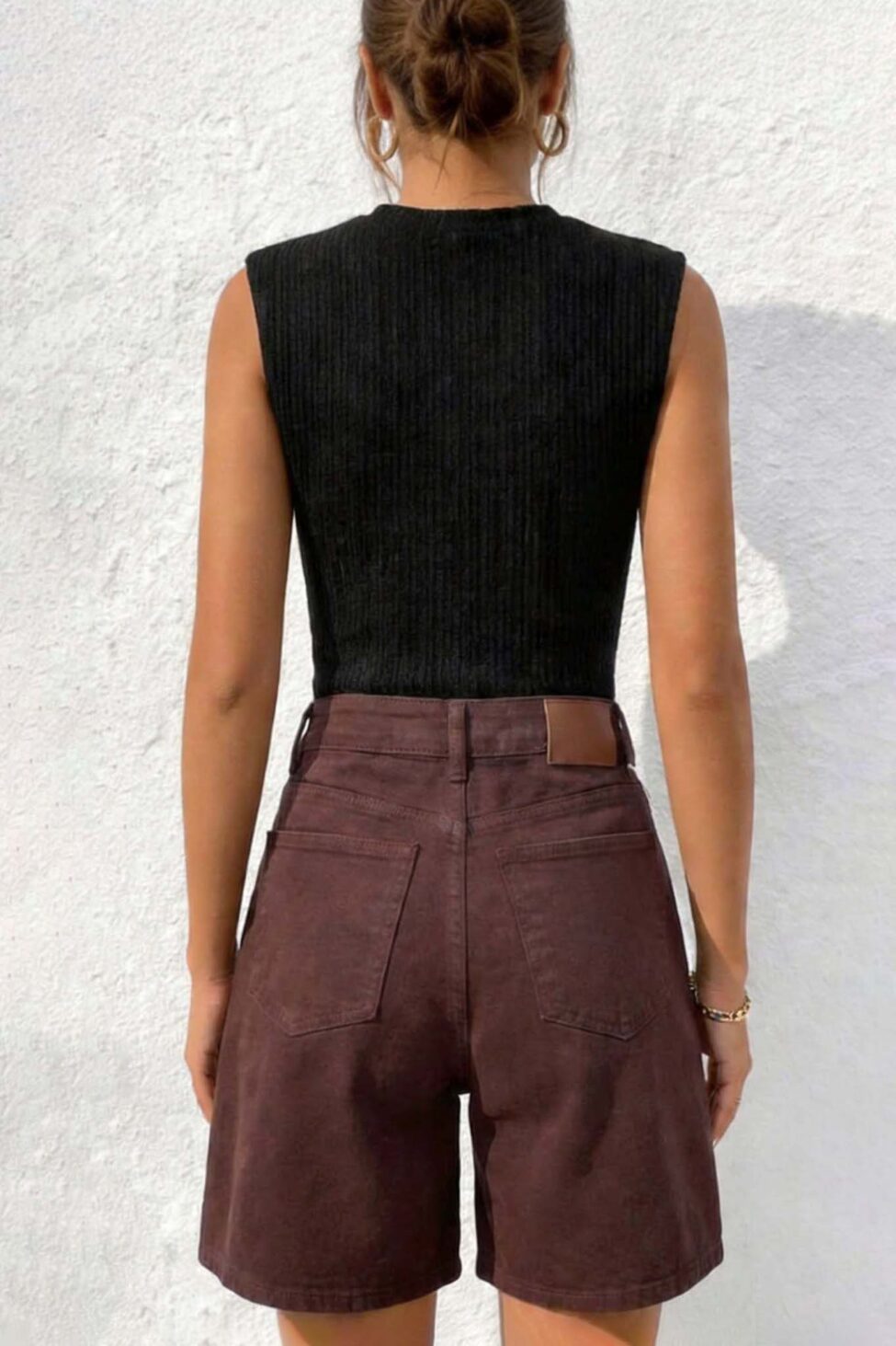 Freight ψηλόμεσο σορτς καφέ - Image 2