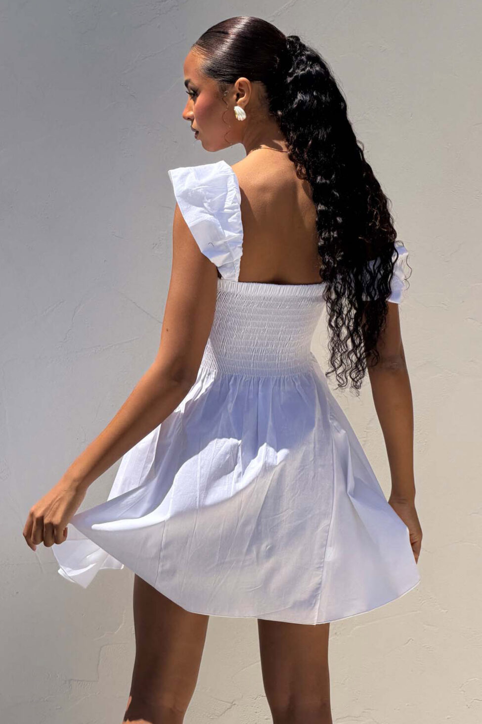 Hypnose μίνι φόρεμα λευκό - Image 2