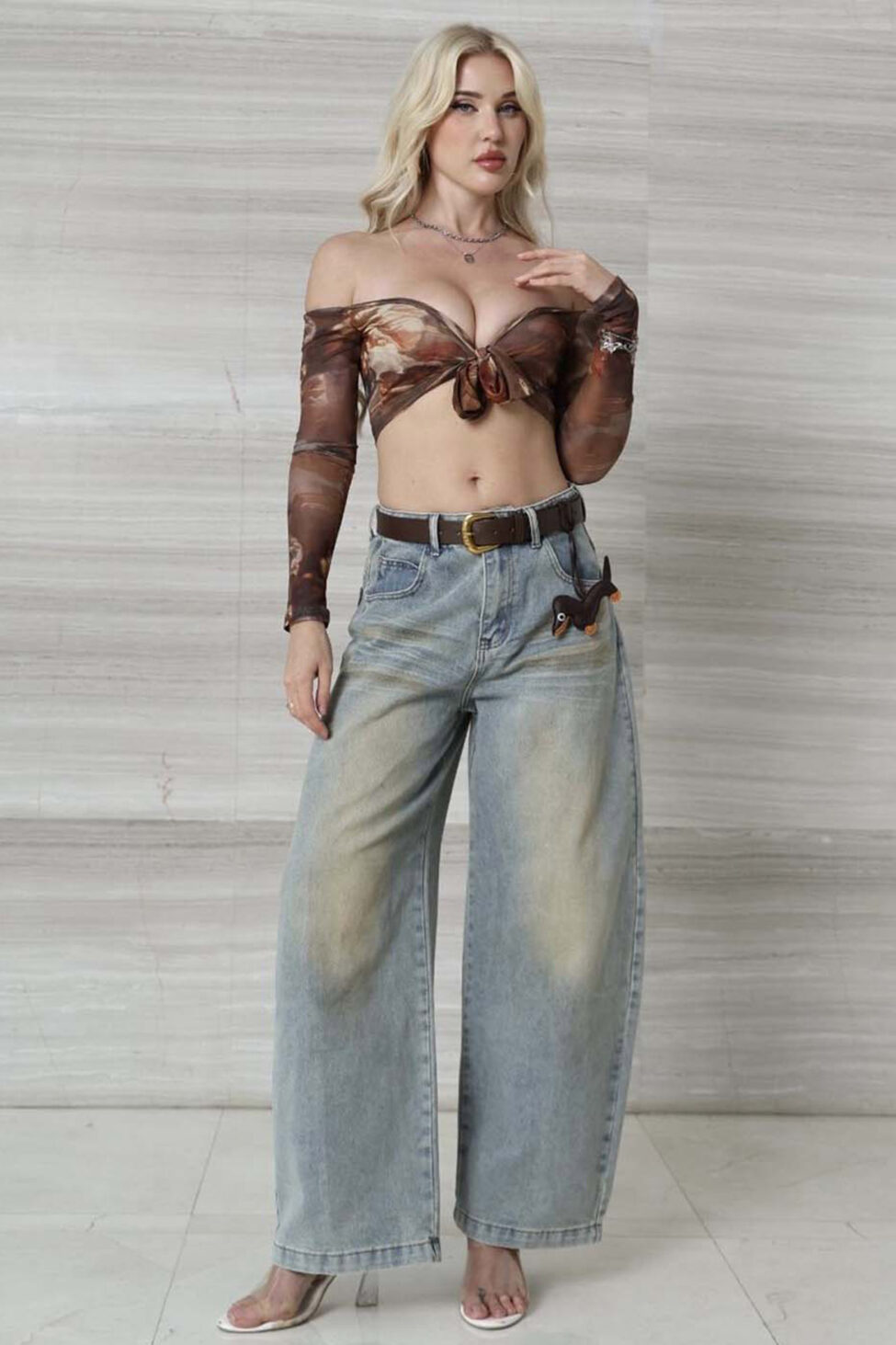 Lasse τζιν παντελόνι light blue - Image 2