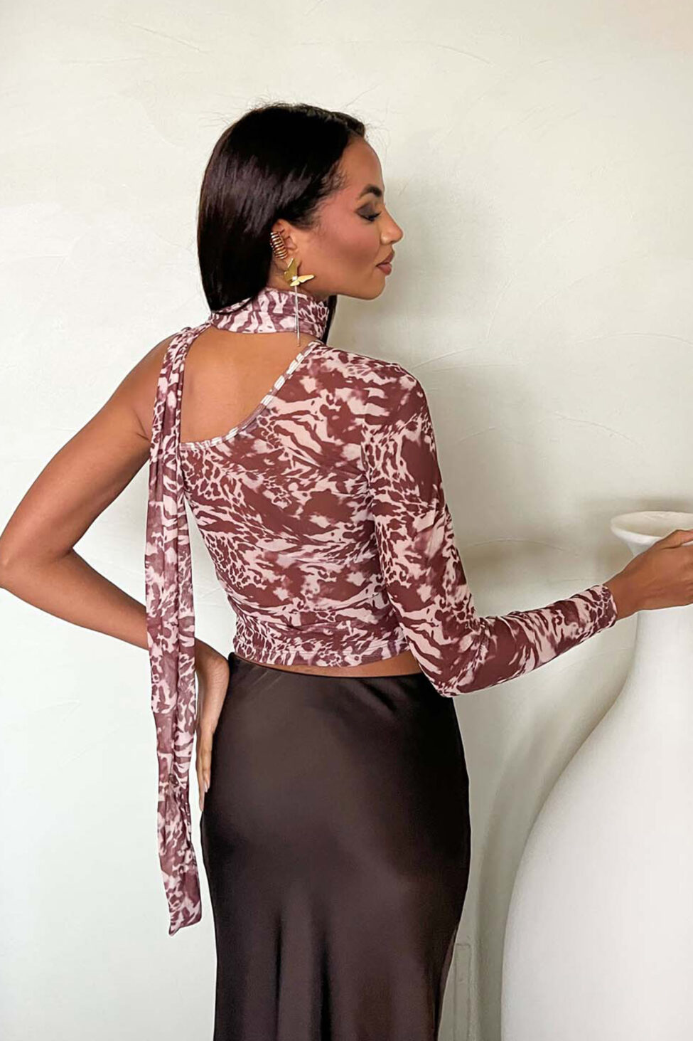 Lesley τοπ μπορντό - Image 2