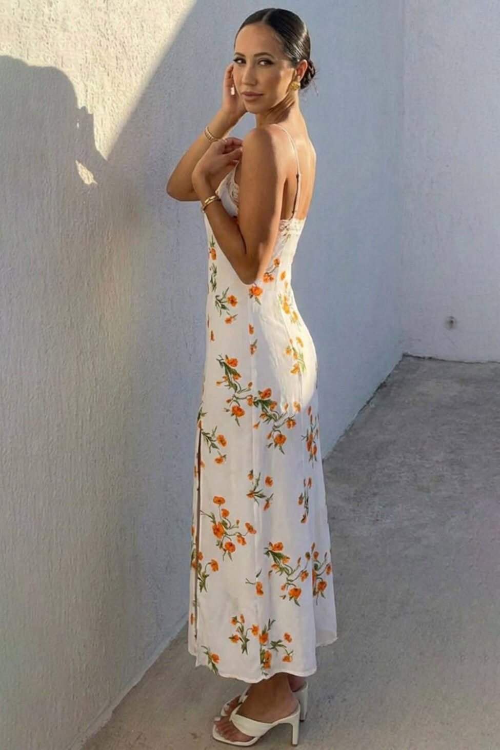 Lovable μάξι φόρεμα φλοράλ εκρού - Image 2
