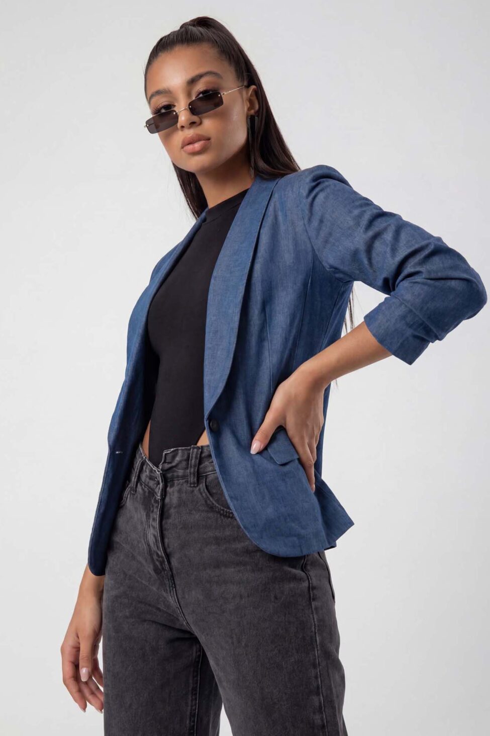 Martina σακάκι μπλε - Image 3