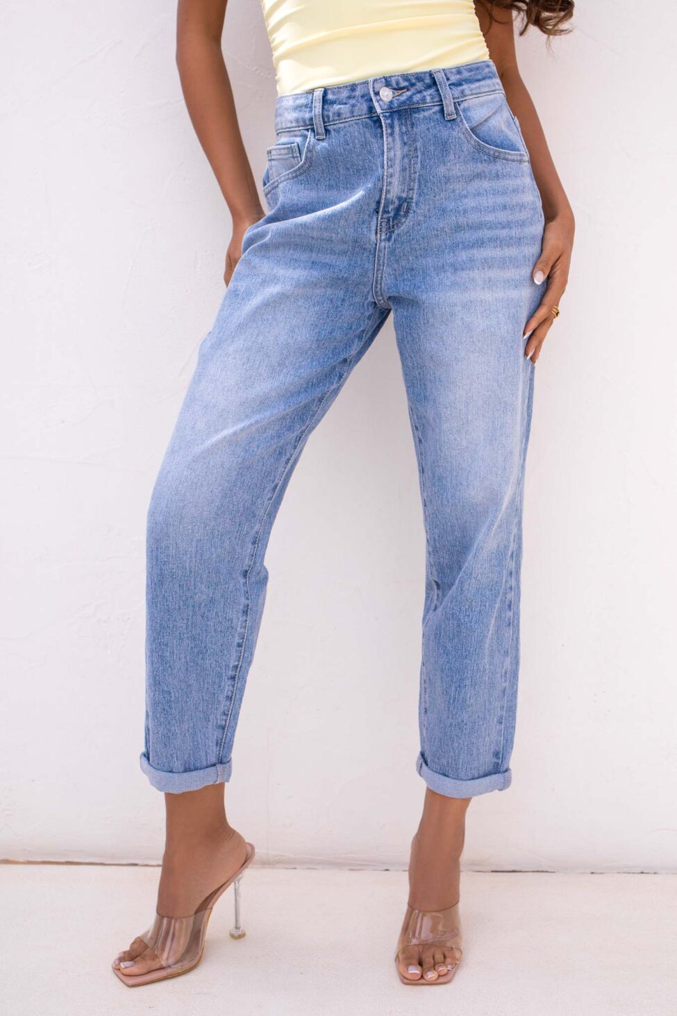 Monde τζιν παντελόνι μπλε - Image 2