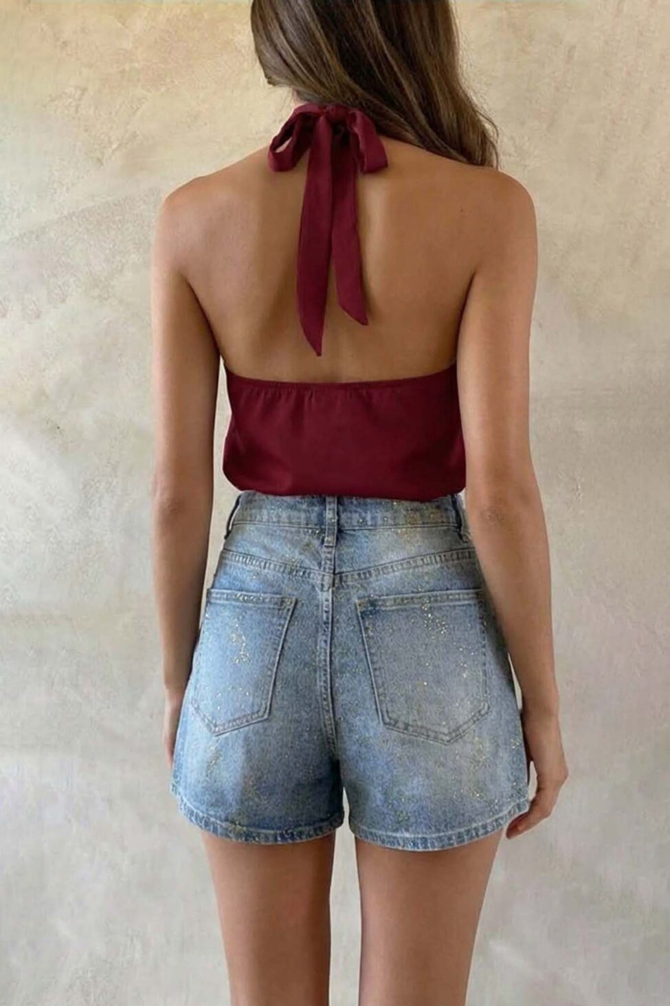 Nautilus τζιν σορτς μπλε - Image 2