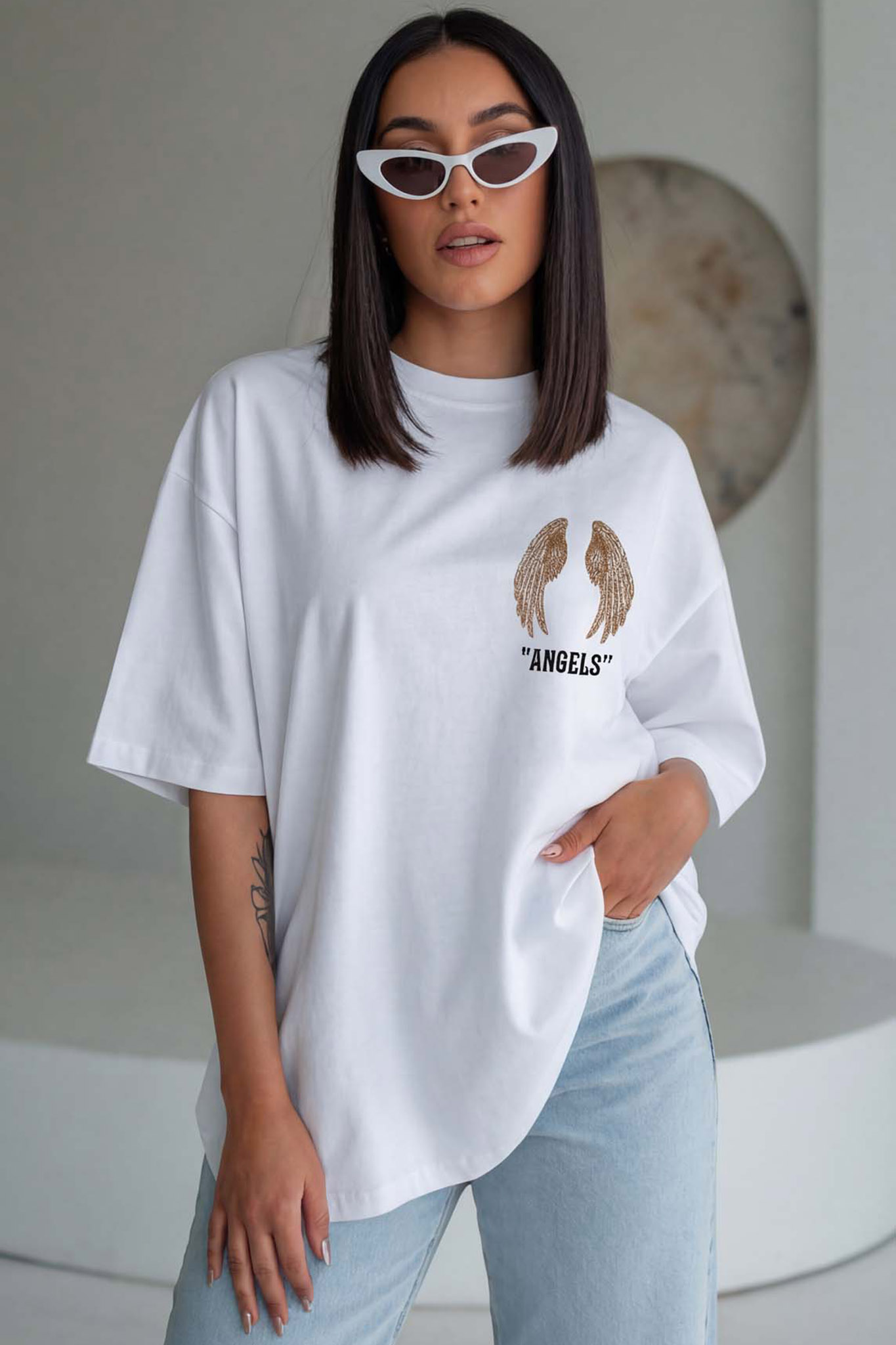 Olympea t-shirt λευκό Olympea t-shirt λευκό - Image 1