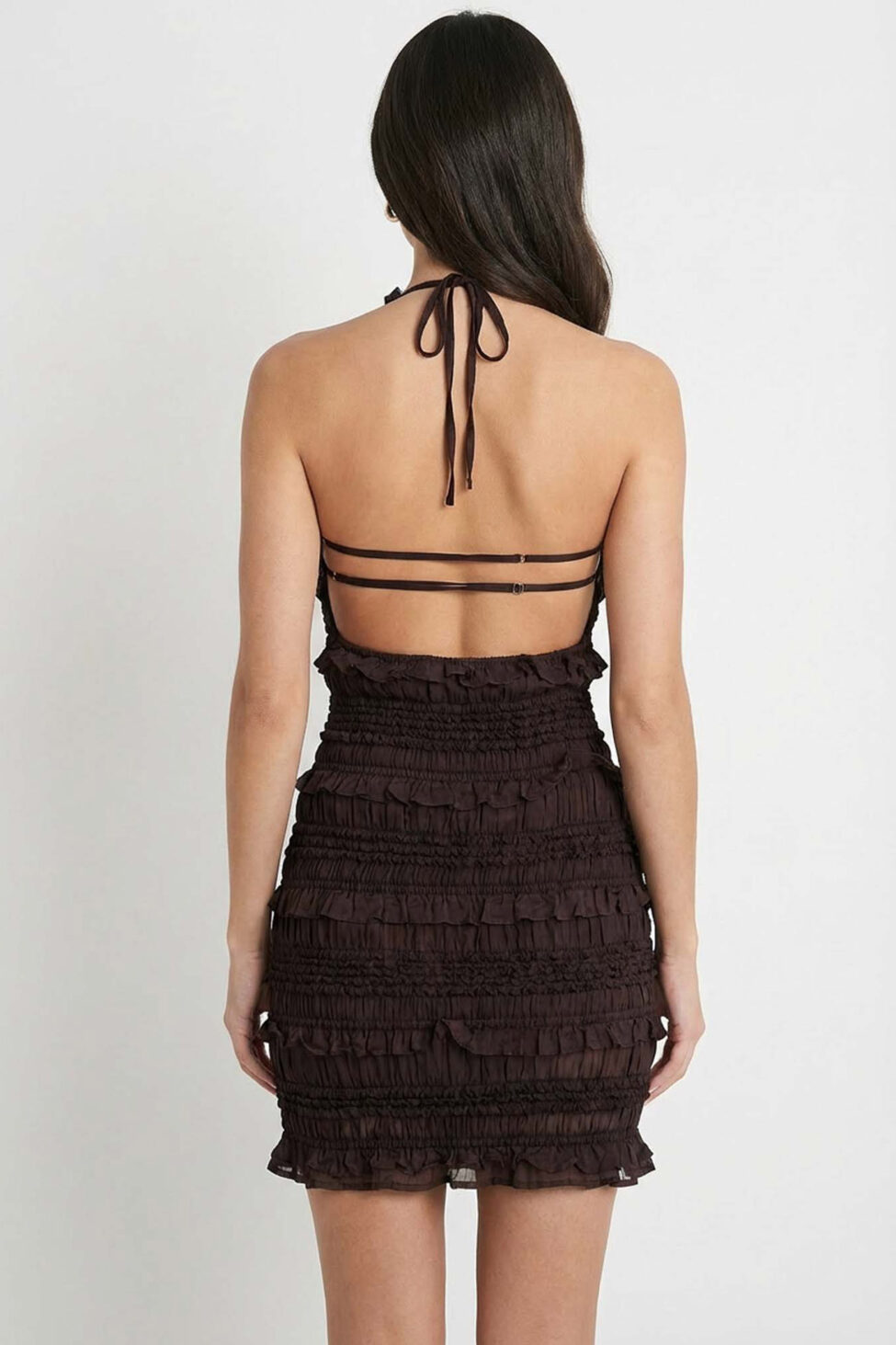 Rabanne μίνι φόρεμα καφέ - Image 2