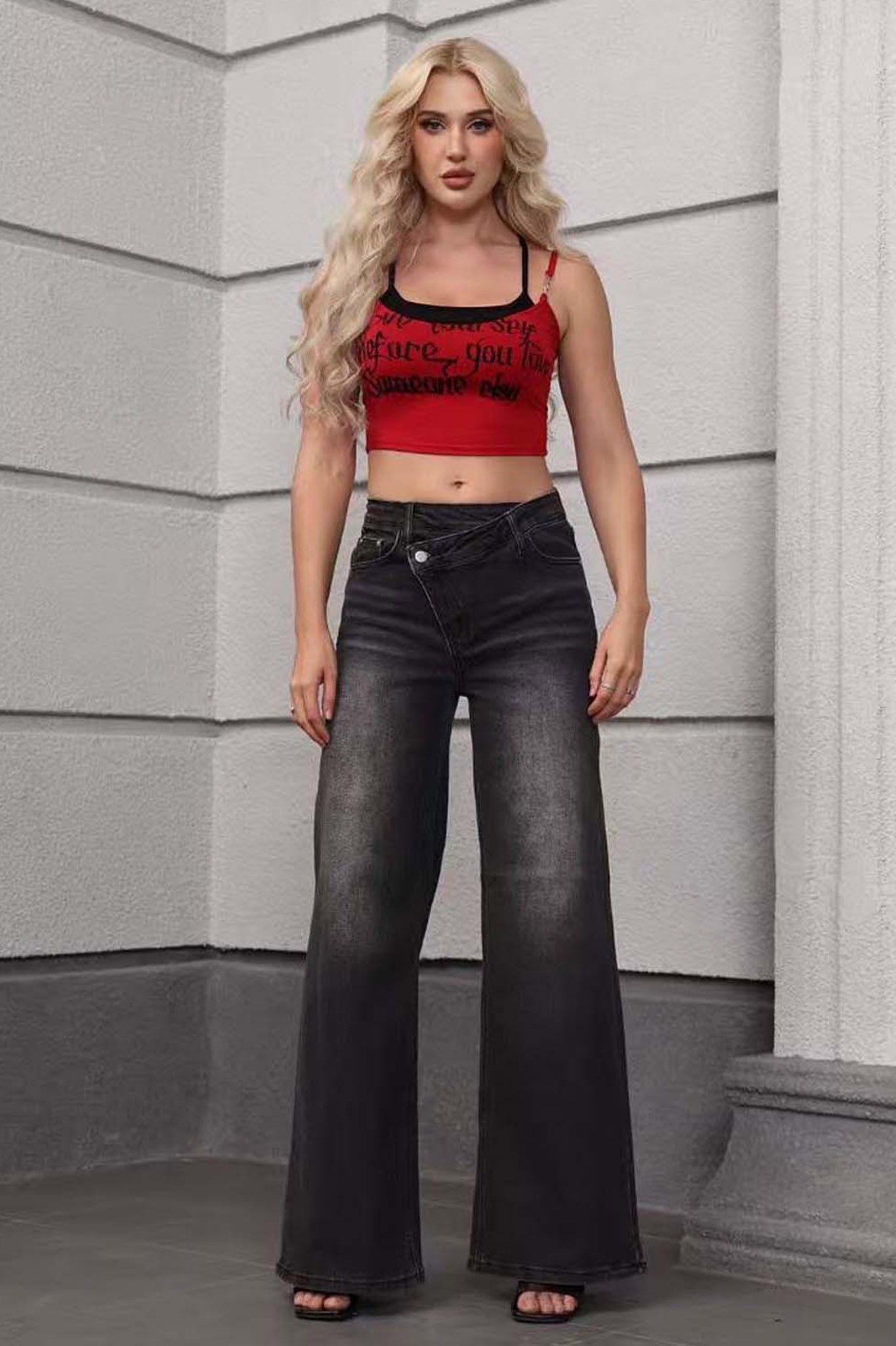 Riley τζιν παντελόνι μαύρο Riley τζιν παντελόνι μαύρο - Image 1