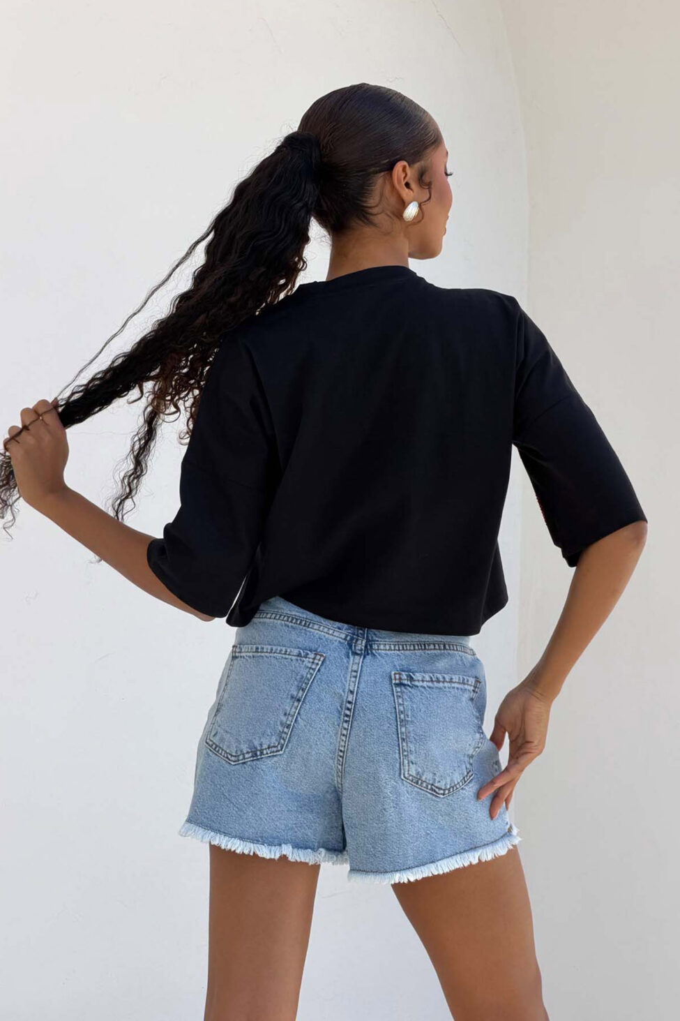 Rolling stones κοντομάνικη μπλούζα μαύρο - Image 2