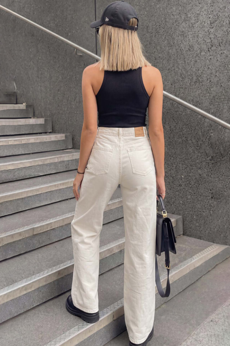 Valonia τζιν παντελόνι εκρού - Image 2