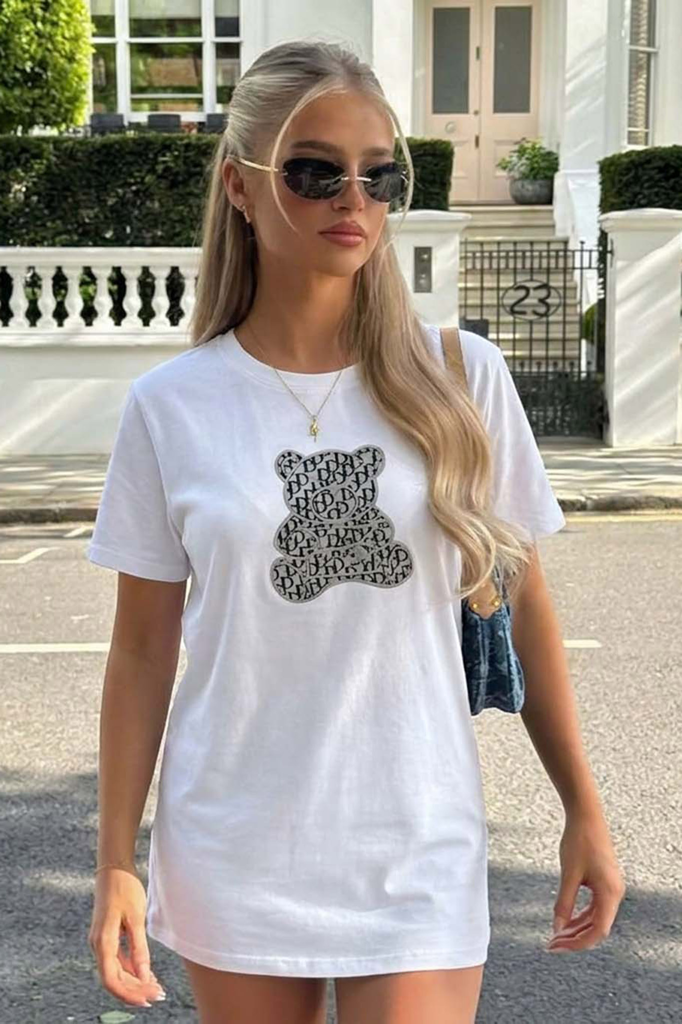 Tedde λευκή μπλούζα με αρκουδάκι λευκό Tedde μπλούζα με αρκουδάκι λευκό - Image 1